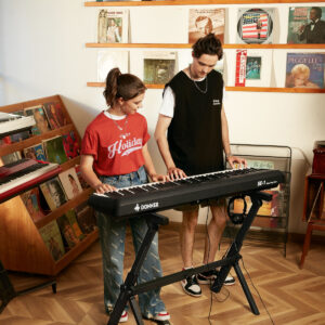 digital piano with z stand